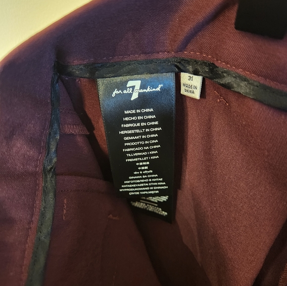 7 for all mankind chinos - Picture 8 of 8